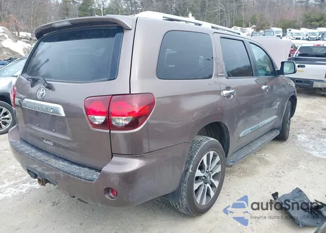 2018 Toyota Sequoia Limited из США, поврежденный, VIN 5TDJY5G10JS156577